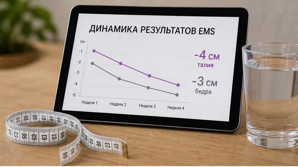 Как читать отзывы EMS: срок курса, частота, замеры и роль тренера