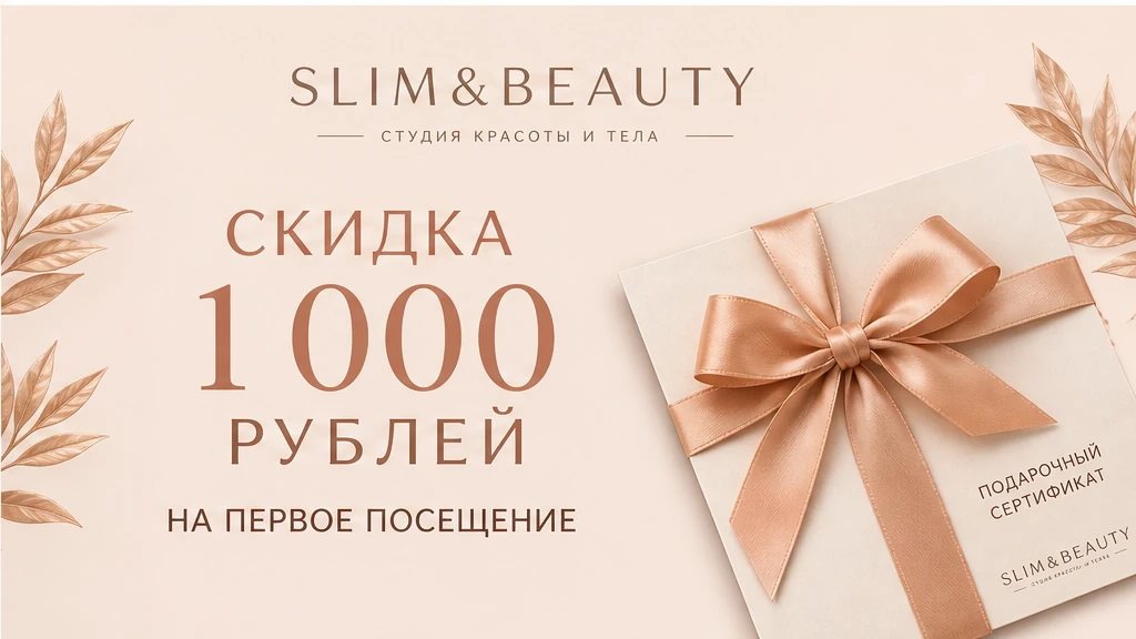 Курс скульптурирующего массажа талии и ягодиц в SLIM&BEAUTY у м. Некрасовка