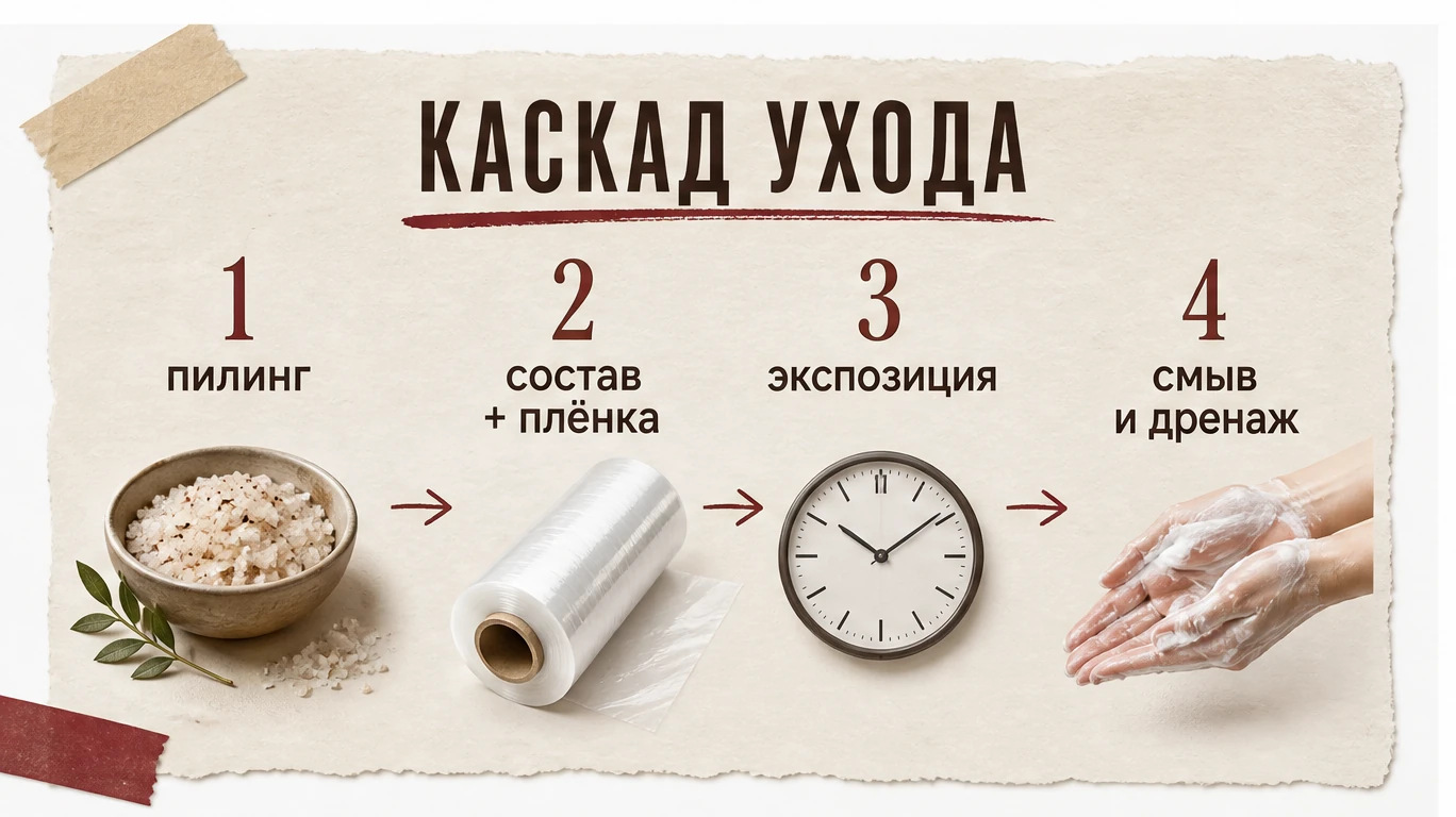 Салонное горячее и холодное обертывание: состав, экспозиция и контроль температуры