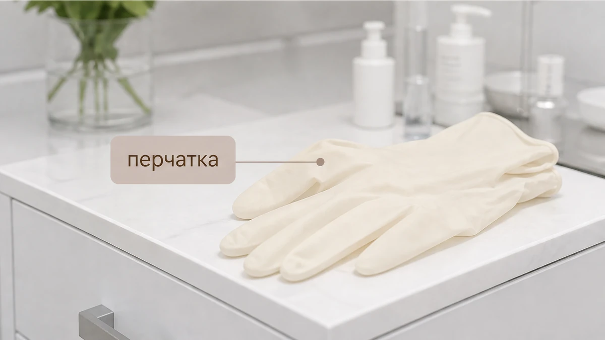 Одноразовые медицинские перчатки на кабинете: барьер слизистой до сеанса