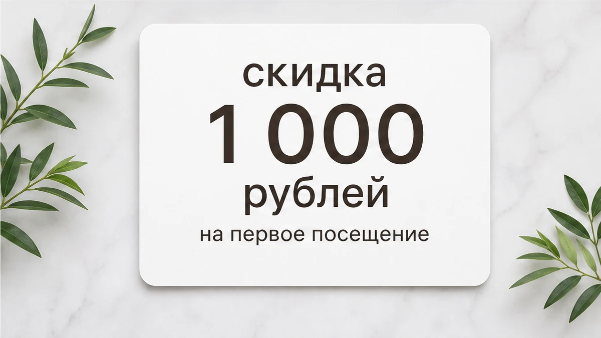 Массаж живота в SLIM&BEAUTY: скидка 1 000 рублей на первое посещение